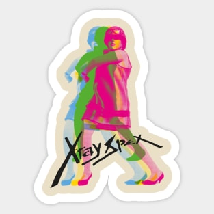 x ray spex poly styrene Sticker